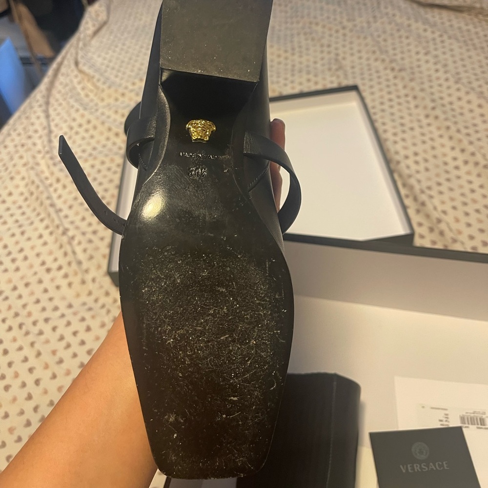 Versace Ankle boot, safety pin size 39.5/ size 9 - Picture 4 of 10